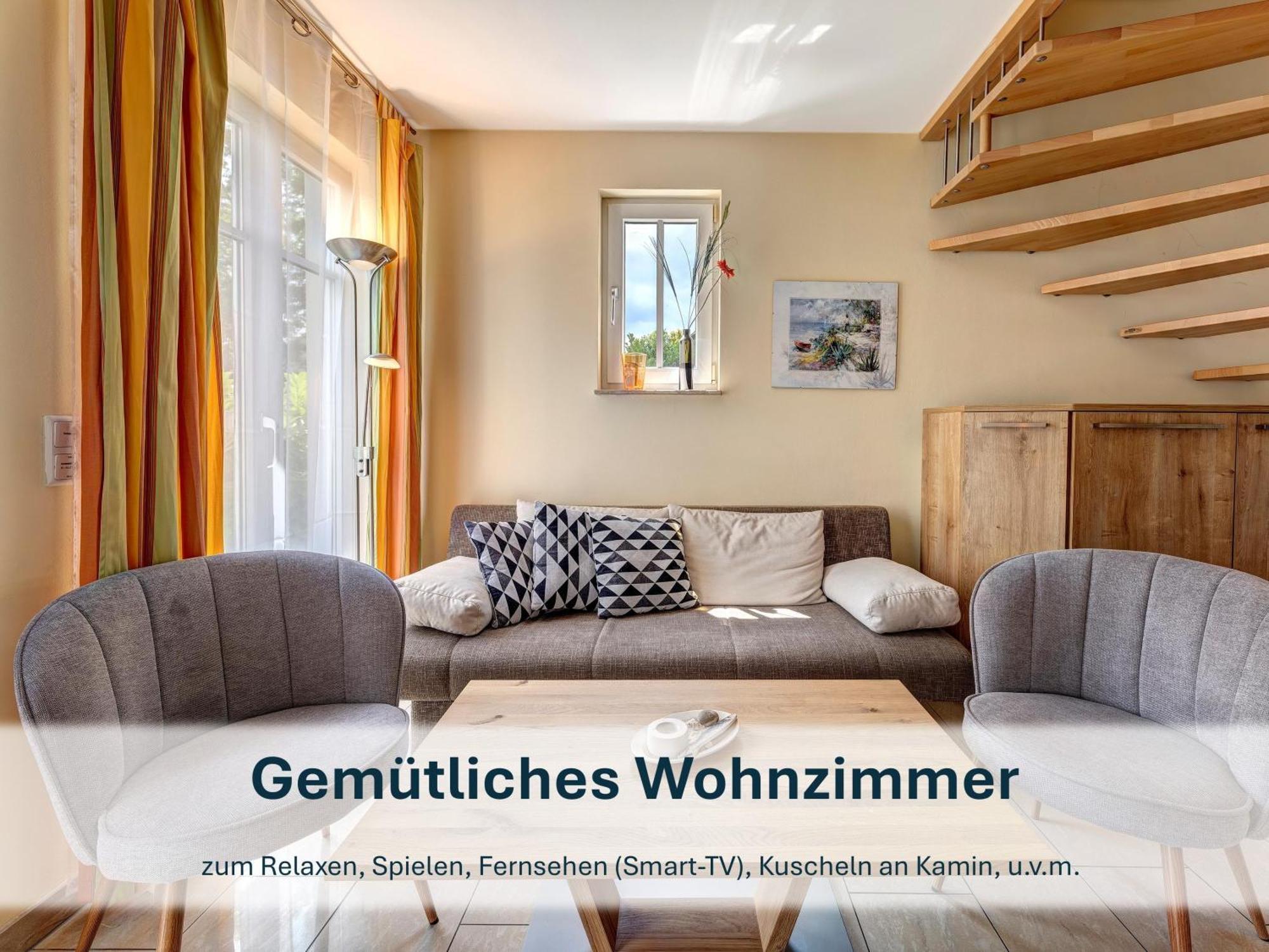 Paradies-Ambiente - Strandnah, Sauna, Kamin, Hundefreundlich Zinnowitz Eksteriør bilde