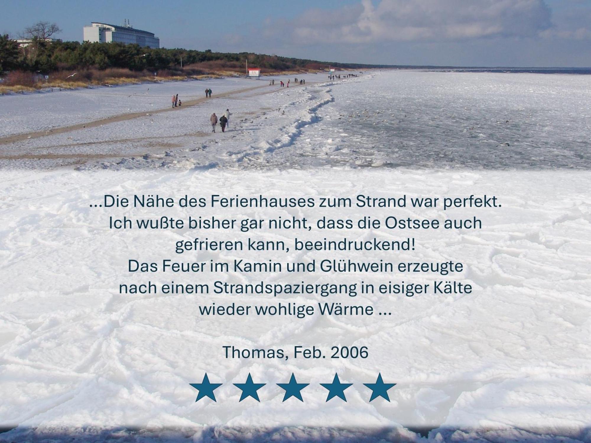 Paradies-Ambiente - Strandnah, Sauna, Kamin, Hundefreundlich Zinnowitz Eksteriør bilde