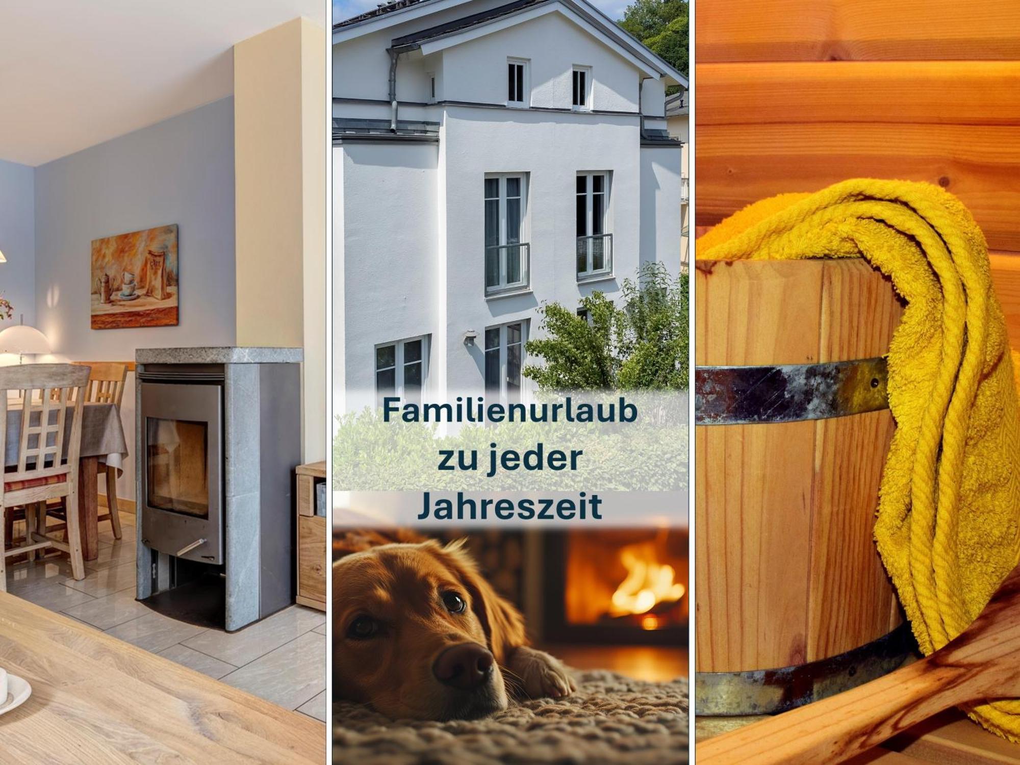 Paradies-Ambiente - Strandnah, Sauna, Kamin, Hundefreundlich Zinnowitz Eksteriør bilde